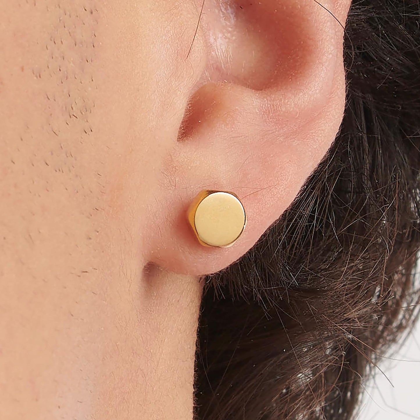 SAGAPO ORECCHINO SINGOLO SNAP UOMO