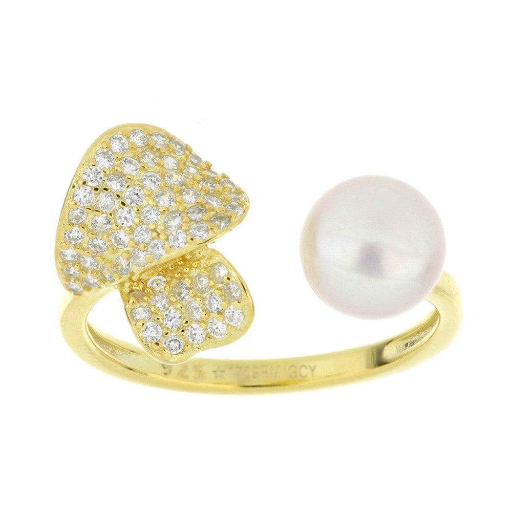 ANELLO ARGENTO PERLA