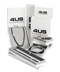 4US Cesare Paciotti Bracciale uomo in acciaio