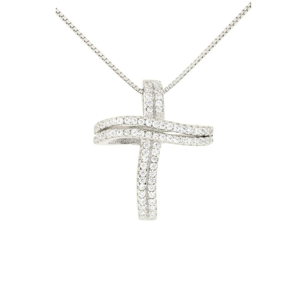 PENDENTE CROCE ARGENTO925'