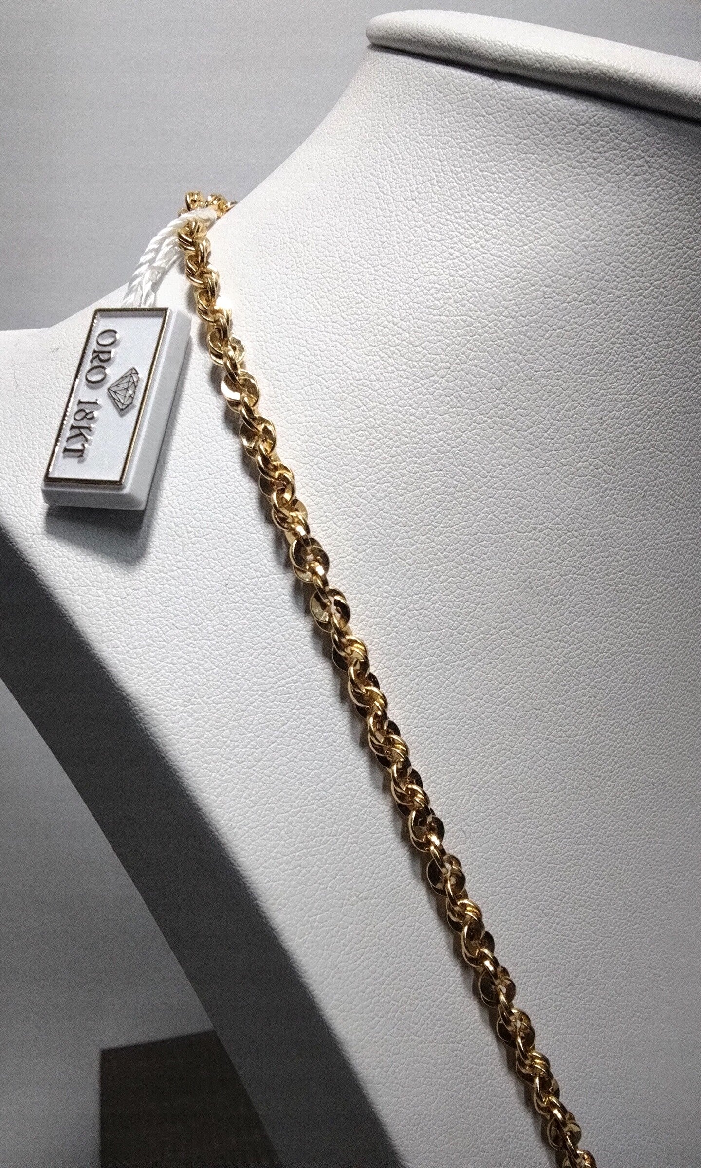 COLLANA UOMO IN ORO 18KT