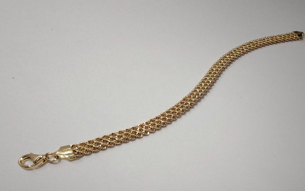 ORO BRACCIALE TRE FILI