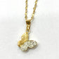 COLLANA ORO FARFALLA