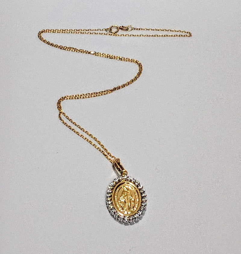 ORO COLLANA CON PENDENTE