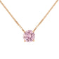 STROILI Collana Punto Luce Silver Rainbow Argento Rosa Cubic Zirconia