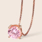 STROILI Collana Punto Luce Silver Rainbow Argento Rosa Cubic Zirconia