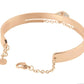 STROILI Bangle Lady Message Acciaio Rosa Cristallo