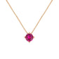STROILI Collana Punto Luce Silver Rainbow Argento Rosa Cubic Zirconia