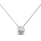 STROILI Collana Punto Luce Silver Elegance Argento Rodiato Cubic Zirconia