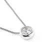 STROILI Collana Punto Luce Silver Elegance Argento Rodiato Cubic Zirconia