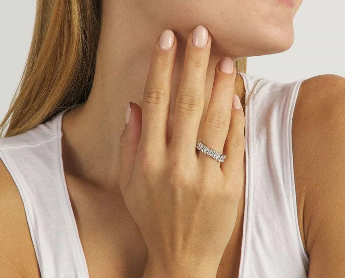 STROILI Anello Eternity Romantic Shine Metallo Cristallo