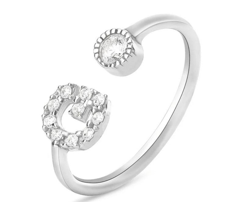 STROILI Anello Fantasia Silver Moments Argento Rodiato Cubic Zirconia