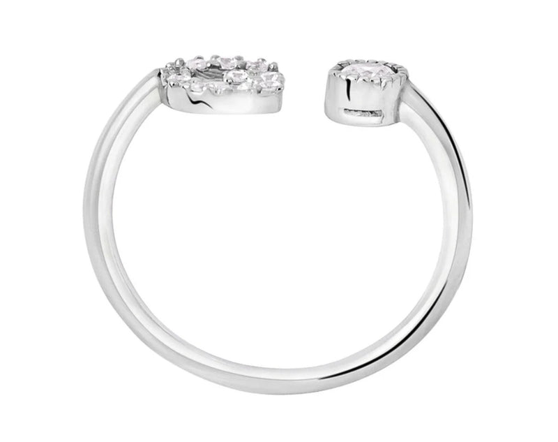 STROILI Anello Fantasia Silver Moments Argento Rodiato Cubic Zirconia