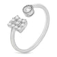 STROILI Anello Fantasia Silver Moments Argento Rodiato Cubic Zirconia