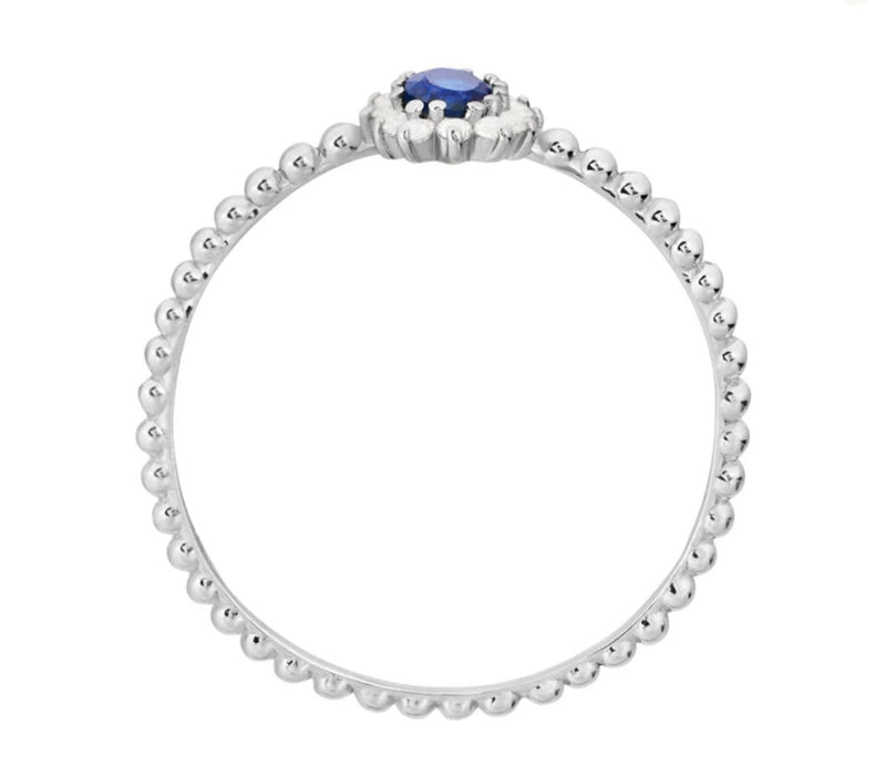 STROILI Anello Solitario Silver Elegance Argento Rodiato Cubic Zirconia