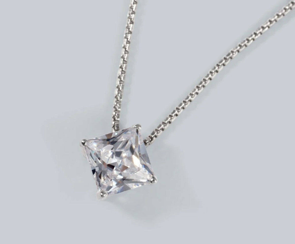 STROILI Collana Punto Luce Silver Elegance Argento Rodiato Cubic Zirconia