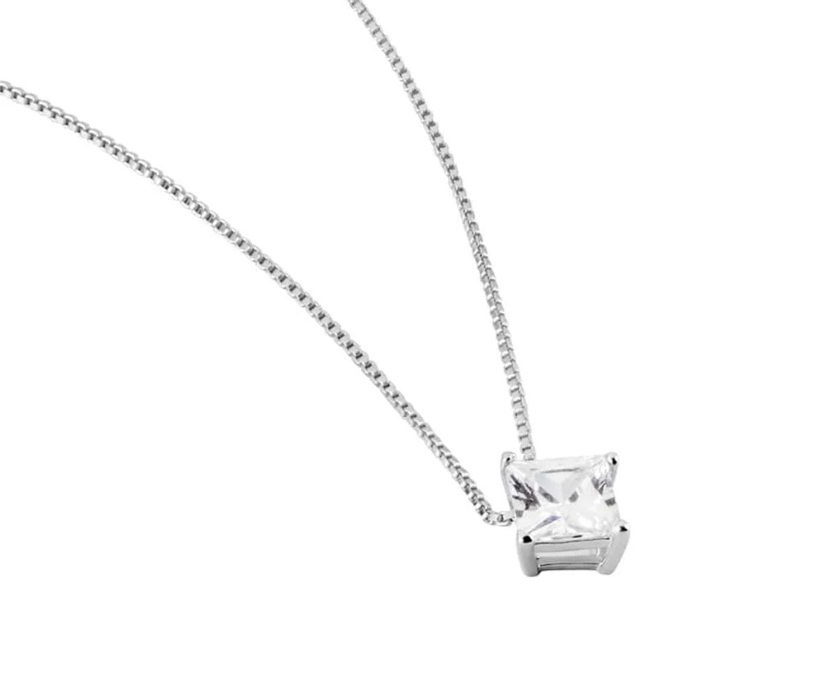 STROILI Collana Punto Luce Silver Elegance Argento Rodiato Cubic Zirconia
