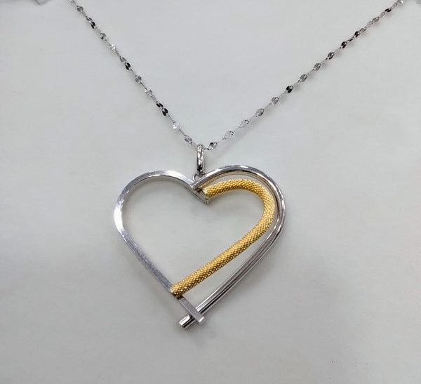 COLLANA ORO 18Kt CUORE