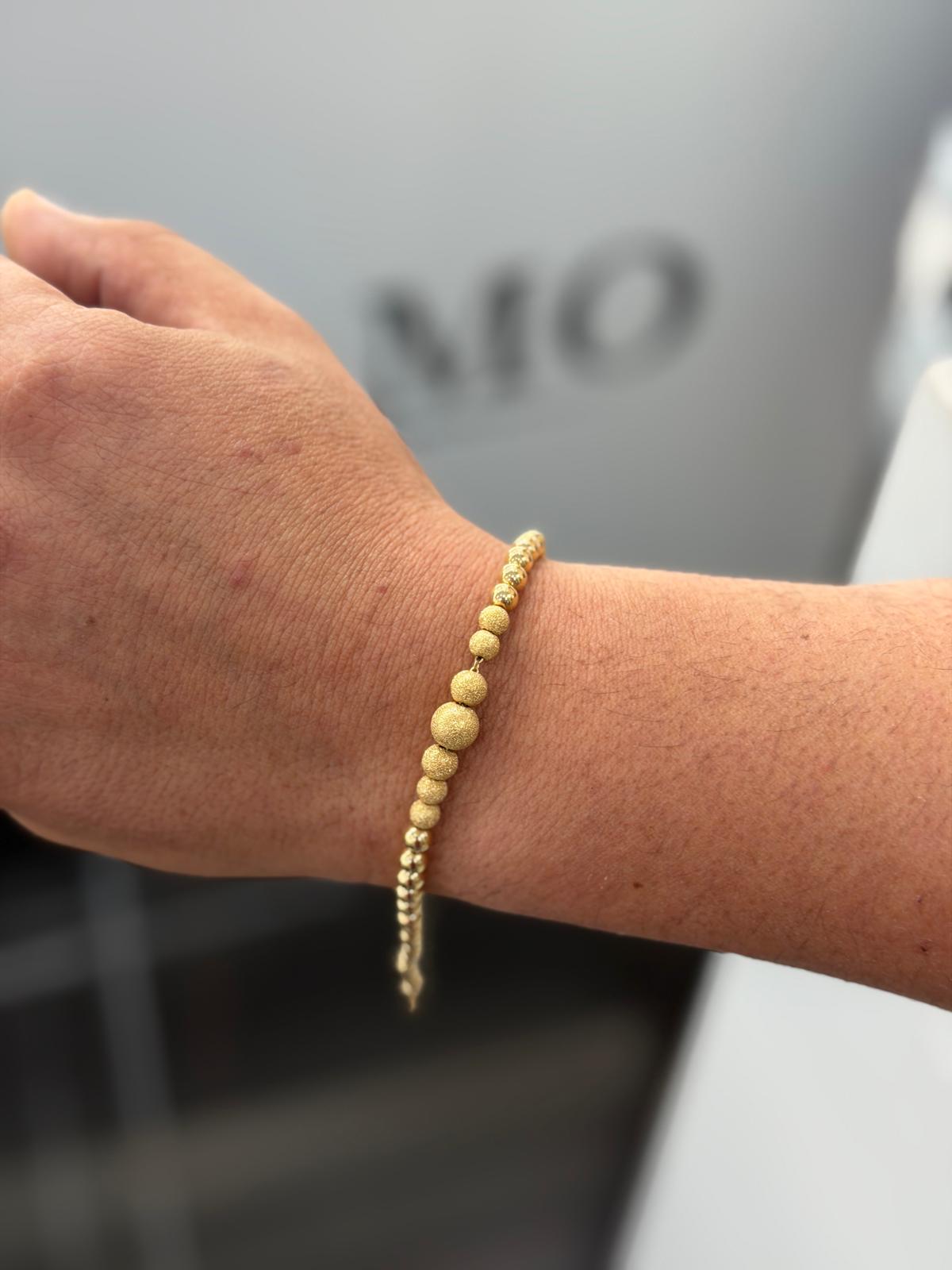 ORO BRACCIALE SFERA