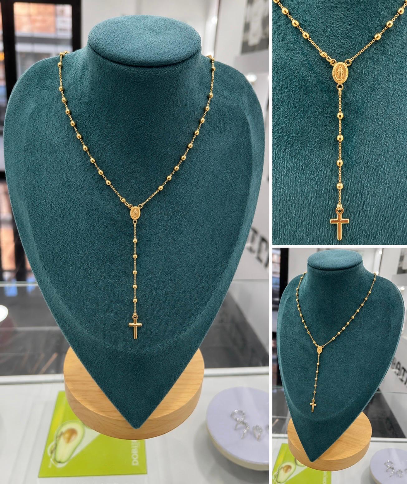 ORO COLLANA ROSARIO