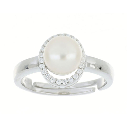 ANELLO ARGENTO PERLA