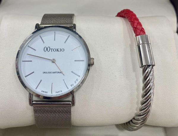 Orologio uomo acciaio OOtokio