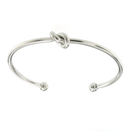 BRACCIALE CHARM  NODO IN ACCIAIO