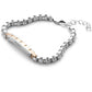 4US Cesare Paciotti Rose Gold Tracks Bracciale uomo gioielli