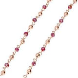 Collana Silver Soul Argento Rosa Cristallo