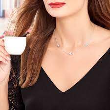 STROILI Collana Silver Moments Argento Rodiato Cubic Zirconia
