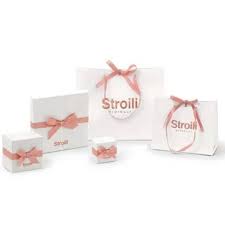 STROILI Collana Punto Luce Silver Rainbow Argento Rosa Cubic Zirconia